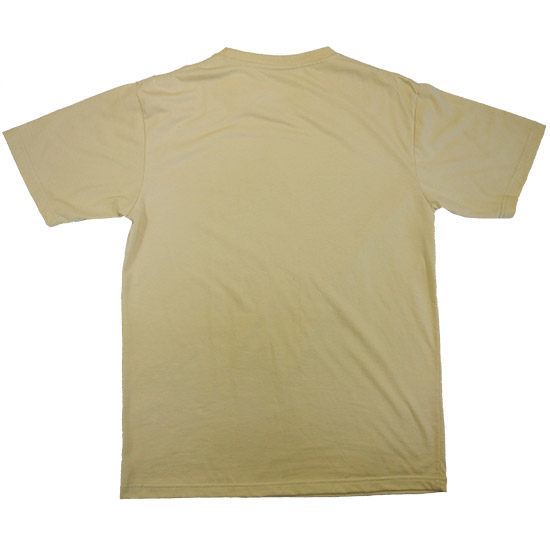 (T01S) T-shirt Standard - Own text fabric weight (20S), Fabric color (2004) Sand - From 5$++