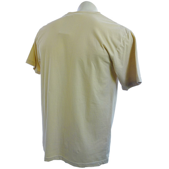 (T01S) T-shirt Standard - Own text fabric weight (20S), Fabric color (2004) Sand - From 5$++