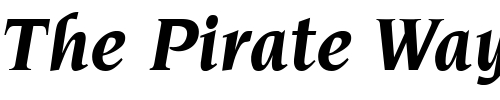 Font : A-Smith-1 Custom Text : The Pirate Way Test your own text here Click to download or to view this font on a tshirt that can be custom printed in Bali