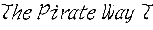 Font : AR-Script2-Medium Custom Text : The Pirate Way Test your own text here Click to download or to view this font on a tshirt that can be custom printed in Bali