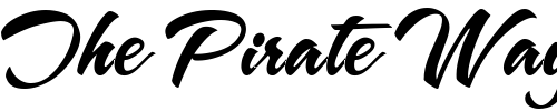 Font : ASSnapperScript Custom Text : The Pirate Way Test your own text here Click to download or to view this font on a tshirt that can be custom printed in Bali