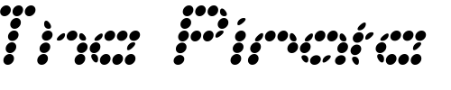 Font : ATPInteractive Custom Text : The Pirate Way Test your own text here Click to download or to view this font on a tshirt that can be custom printed in Bali