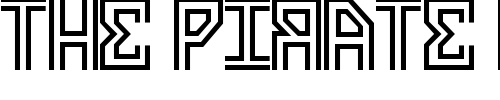 Font : AVENGE-ME Custom Text : The Pirate Way Test your own text here Click to download or to view this font on a tshirt that can be custom printed in Bali