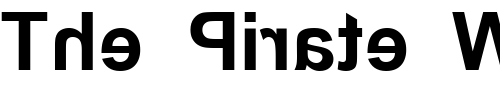 Font : Arial-Mirror Custom Text : The Pirate Way Test your own text here Click to download or to view this font on a tshirt that can be custom printed in Bali