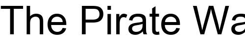 Font : Arial-Mon Custom Text : The Pirate Way Test your own text here Click to download or to view this font on a tshirt that can be custom printed in Bali