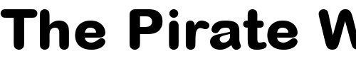 Font : Arial-Rounded-MT-ExtraBold Custom Text : The Pirate Way Test your own text here Click to download or to view this font on a tshirt that can be custom printed in Bali