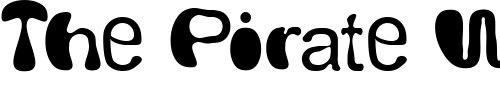 Font : Arialous Custom Text : The Pirate Way Test your own text here Click to download or to view this font on a tshirt that can be custom printed in Bali