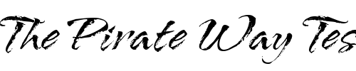 Font : Arid-ITC Custom Text : The Pirate Way Test your own text here Click to download or to view this font on a tshirt that can be custom printed in Bali