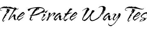 Font : AridITC-TT Custom Text : The Pirate Way Test your own text here Click to download or to view this font on a tshirt that can be custom printed in Bali