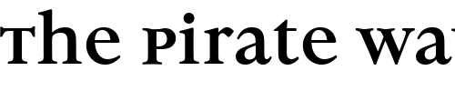 Font : Aries-BoldSmallCapLowerCase Custom Text : The Pirate Way Test your own text here Click to download or to view this font on a tshirt that can be custom printed in Bali