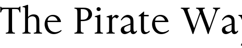 Font : Aries-RomanRangingFigs Custom Text : The Pirate Way Test your own text here Click to download or to view this font on a tshirt that can be custom printed in Bali