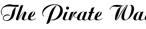 Font : Aritus-D-Bold Custom Text : The Pirate Way Test your own text here Click to download or to view this font on a tshirt that can be custom printed in Bali