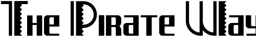 Font : Arizona-Airways-NF Custom Text : The Pirate Way Test your own text here Click to download or to view this font on a tshirt that can be custom printed in Bali