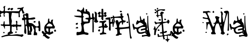 Font : Armaggedon-Industrial Custom Text : The Pirate Way Test your own text here Click to download or to view this font on a tshirt that can be custom printed in Bali