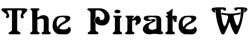Font : Arnold-Bocklin-MN Custom Text : The Pirate Way Test your own text here Click to download or to view this font on a tshirt that can be custom printed in Bali