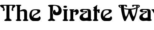 Font : ArnoldBoecklin-Regular Custom Text : The Pirate Way Test your own text here Click to download or to view this font on a tshirt that can be custom printed in Bali