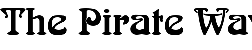 Font : Arnold_Becker Custom Text : The Pirate Way Test your own text here Click to download or to view this font on a tshirt that can be custom printed in Bali