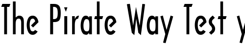 Font : Arquitectura-Regular Custom Text : The Pirate Way Test your own text here Click to download or to view this font on a tshirt that can be custom printed in Bali