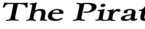 Font : Array-Extended-BoldItalic Custom Text : The Pirate Way Test your own text here Click to download or to view this font on a tshirt that can be custom printed in Bali