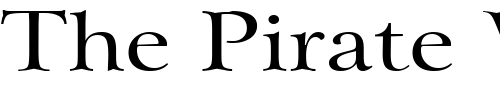 Font : Array-Wide-Normal Custom Text : The Pirate Way Test your own text here Click to download or to view this font on a tshirt that can be custom printed in Bali