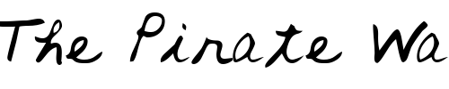 Font : ArronsHand-Regular Custom Text : The Pirate Way Test your own text here Click to download or to view this font on a tshirt that can be custom printed in Bali