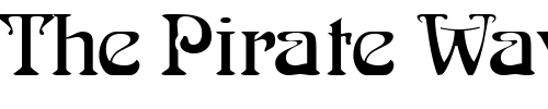 Font : ArtDecoLightSSK Custom Text : The Pirate Way Test your own text here Click to download or to view this font on a tshirt that can be custom printed in Bali