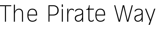 Font : ArthurBecker-ExtraLight Custom Text : The Pirate Way Test your own text here Click to download or to view this font on a tshirt that can be custom printed in Bali