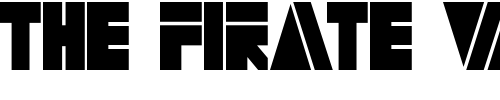 Font : Arty-Regular-ttstd Custom Text : The Pirate Way Test your own text here Click to download or to view this font on a tshirt that can be custom printed in Bali
