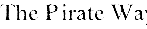 Font : Asha Custom Text : The Pirate Way Test your own text here Click to download or to view this font on a tshirt that can be custom printed in Bali