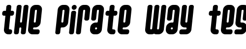 Font : Ashbury-Italic Custom Text : The Pirate Way Test your own text here Click to download or to view this font on a tshirt that can be custom printed in Bali