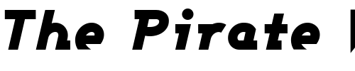 Font : Ashby-Black-Italic Custom Text : The Pirate Way Test your own text here Click to download or to view this font on a tshirt that can be custom printed in Bali