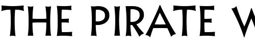 Font : Ashley-Crawford-MT-Light Custom Text : The Pirate Way Test your own text here Click to download or to view this font on a tshirt that can be custom printed in Bali