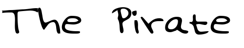 Font : AshtonsHand-Regular Custom Text : The Pirate Way Test your own text here Click to download or to view this font on a tshirt that can be custom printed in Bali