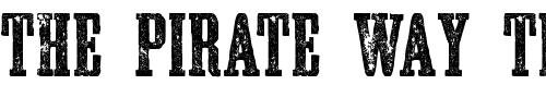 Font : Ashwood-Condensed-WF Custom Text : The Pirate Way Test your own text here Click to download or to view this font on a tshirt that can be custom printed in Bali