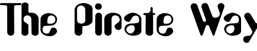 Font : Asimov Custom Text : The Pirate Way Test your own text here Click to download or to view this font on a tshirt that can be custom printed in Bali