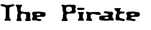 Font : Aspartame-BRK Custom Text : The Pirate Way Test your own text here Click to download or to view this font on a tshirt that can be custom printed in Bali