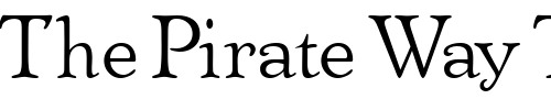 Font : Aspen-Regular Custom Text : The Pirate Way Test your own text here Click to download or to view this font on a tshirt that can be custom printed in Bali