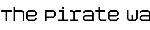 Font : Aspirin Custom Text : The Pirate Way Test your own text here Click to download or to view this font on a tshirt that can be custom printed in Bali