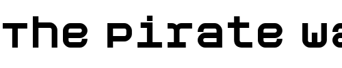 Font : AspirinOverdose Custom Text : The Pirate Way Test your own text here Click to download or to view this font on a tshirt that can be custom printed in Bali