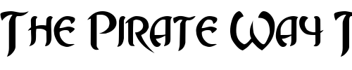 Font : Asrafel Custom Text : The Pirate Way Test your own text here Click to download or to view this font on a tshirt that can be custom printed in Bali