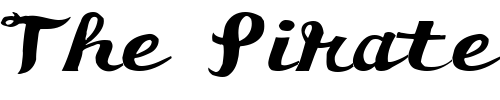 Font : Asswipe Custom Text : The Pirate Way Test your own text here Click to download or to view this font on a tshirt that can be custom printed in Bali