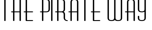 Font : AstaireExtended Custom Text : The Pirate Way Test your own text here Click to download or to view this font on a tshirt that can be custom printed in Bali