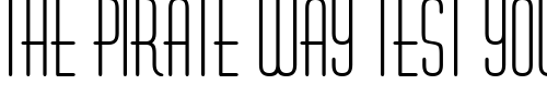 Font : AstairePlain Custom Text : The Pirate Way Test your own text here Click to download or to view this font on a tshirt that can be custom printed in Bali