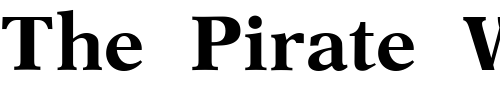 Font : Aster-MN-Demi Custom Text : The Pirate Way Test your own text here Click to download or to view this font on a tshirt that can be custom printed in Bali