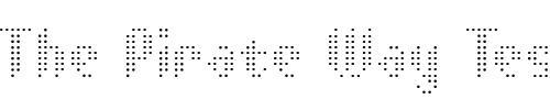 Font : Asterix-Light Custom Text : The Pirate Way Test your own text here Click to download or to view this font on a tshirt that can be custom printed in Bali
