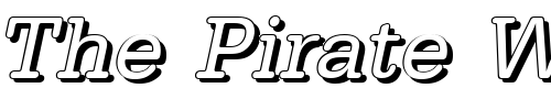 Font : AstridBeckerShadow-Italic Custom Text : The Pirate Way Test your own text here Click to download or to view this font on a tshirt that can be custom printed in Bali