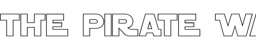 Font : AstroAlternateOutline Custom Text : The Pirate Way Test your own text here Click to download or to view this font on a tshirt that can be custom printed in Bali