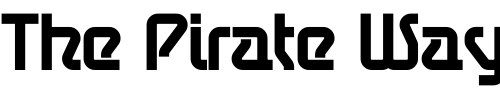 Font : AstroBold Custom Text : The Pirate Way Test your own text here Click to download or to view this font on a tshirt that can be custom printed in Bali