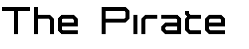 Font : Astrolyte Custom Text : The Pirate Way Test your own text here Click to download or to view this font on a tshirt that can be custom printed in Bali