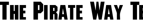 Font : AtlasSCapsSSK Custom Text : The Pirate Way Test your own text here Click to download or to view this font on a tshirt that can be custom printed in Bali